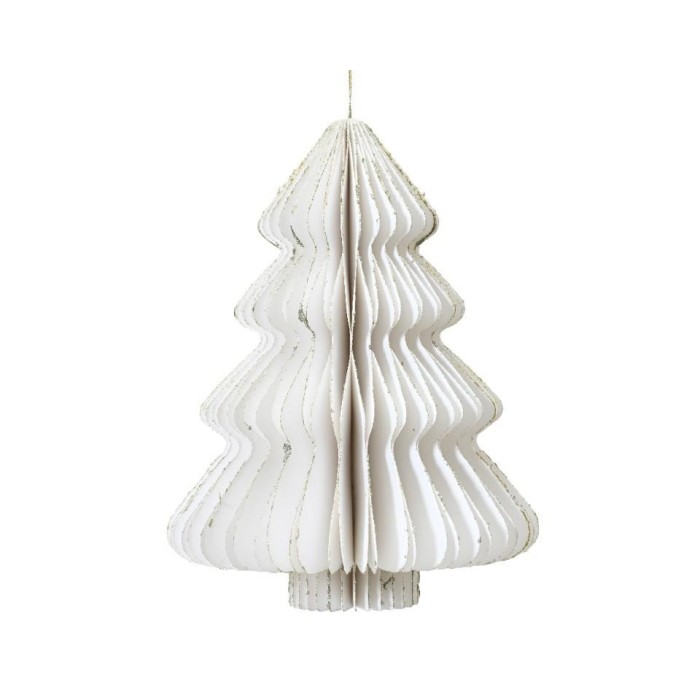 ALBERO CARTA BIANCO H.40CM.
